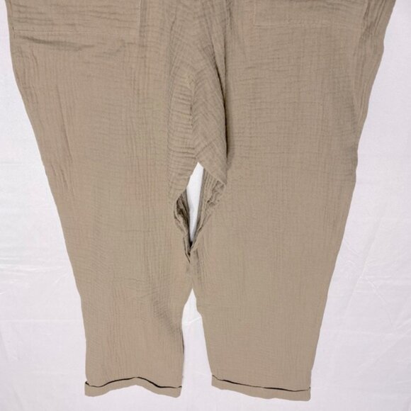 Smash + Tess for The Jilly Box Beige Organic Cotton Romper Jumpsuit S NWT - Picture 8 of 16